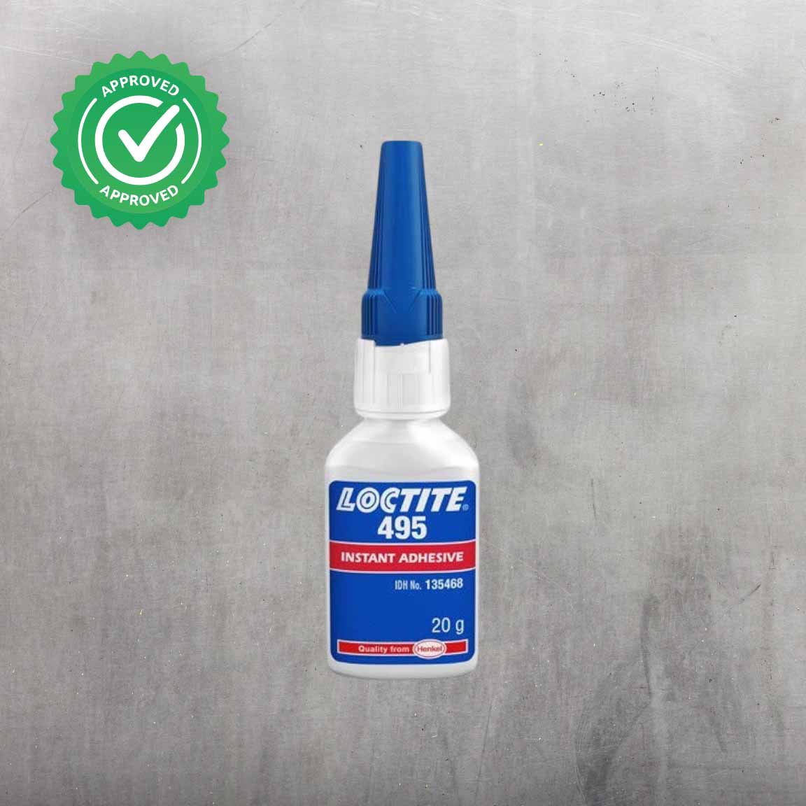 Loctite 495 Adhesivo Instantáneo Versión estándar de baja viscosidad para plásticos y cauchos