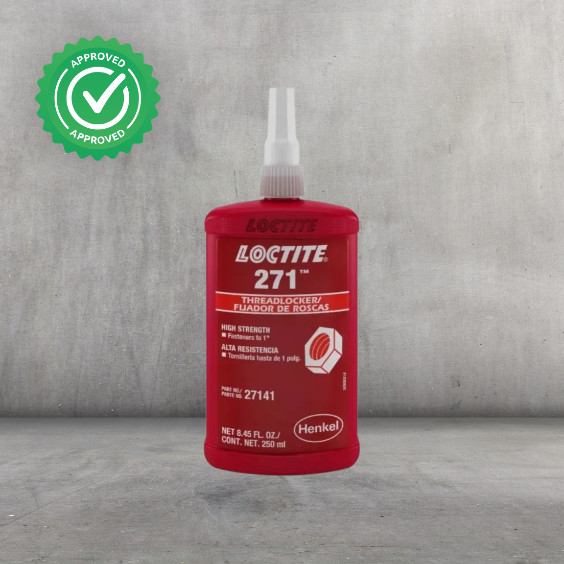 LOCTITE® 271 Fijador de Roscas Rojo | Fijación permanente rápida