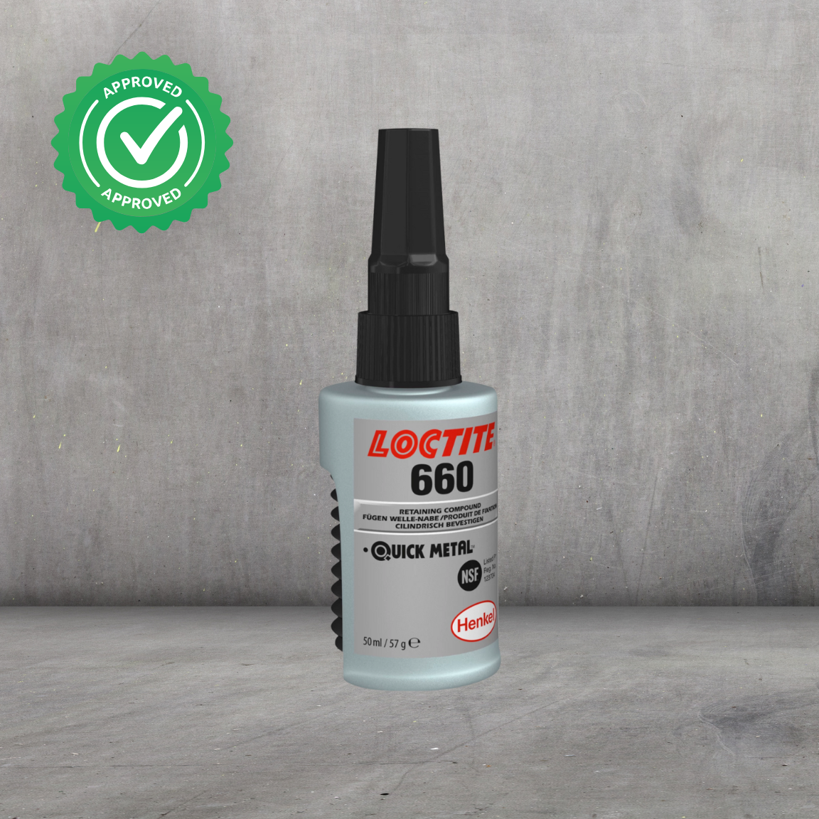 Pasta retenedora LOCTITE 660 "Quick Metal" para rellenar y reparar ejes, chaveteros y asientos de rodamientos desgastados