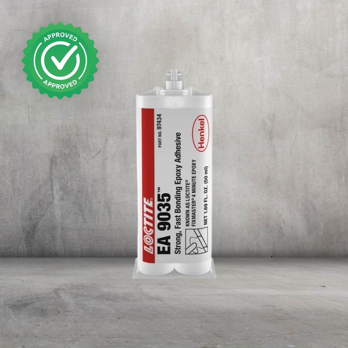 Adhesivo epóxico LOCTITE EA 9035 Fixmaster de curado rápido en 4 minutos para reparaciones industriales