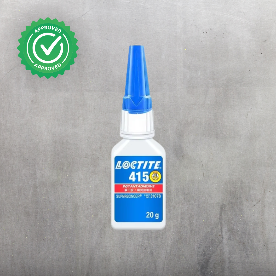 LOCTITE® 415 | Adhesivo Instantáneo de Viscosidad Media para Metales