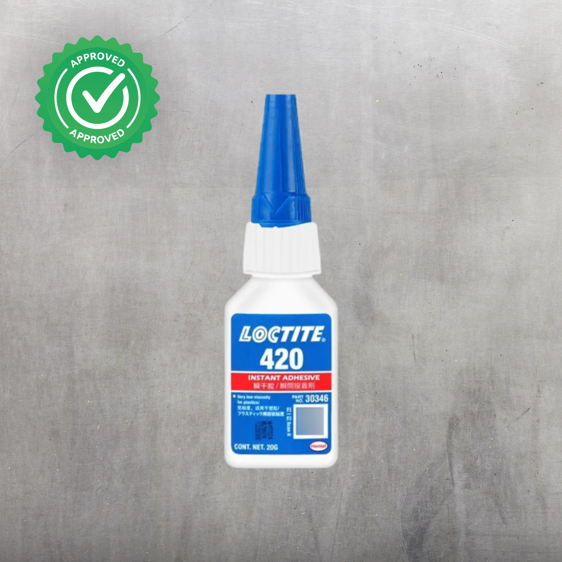 LOCTITE® 420 | Adhesivo Instantáneo Capilar de Curado Rápido