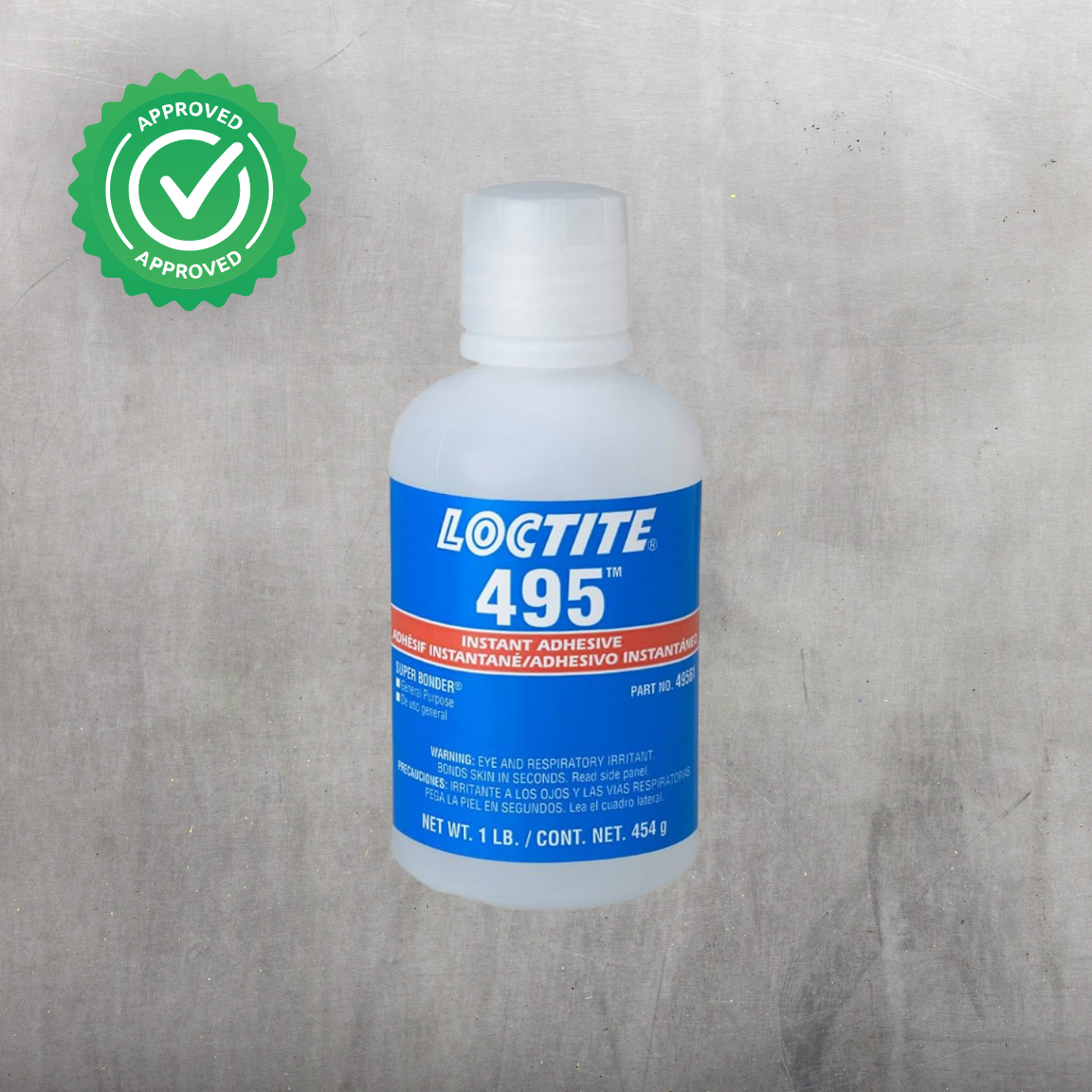 LOCTITE® 495 Adhesivo Instantáneo | Versión estándar de baja viscosidad para plásticos y cauchos