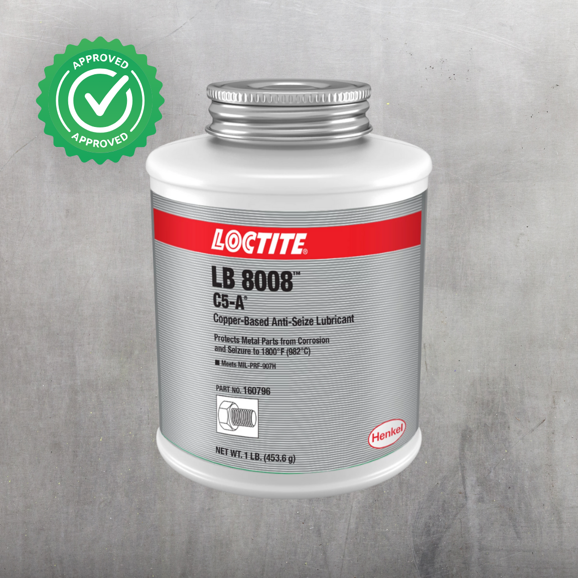 LOCTITE® C5-A Antiagarrotante Base Cobre | Protección hasta 982°C para trabajo pesado industrial