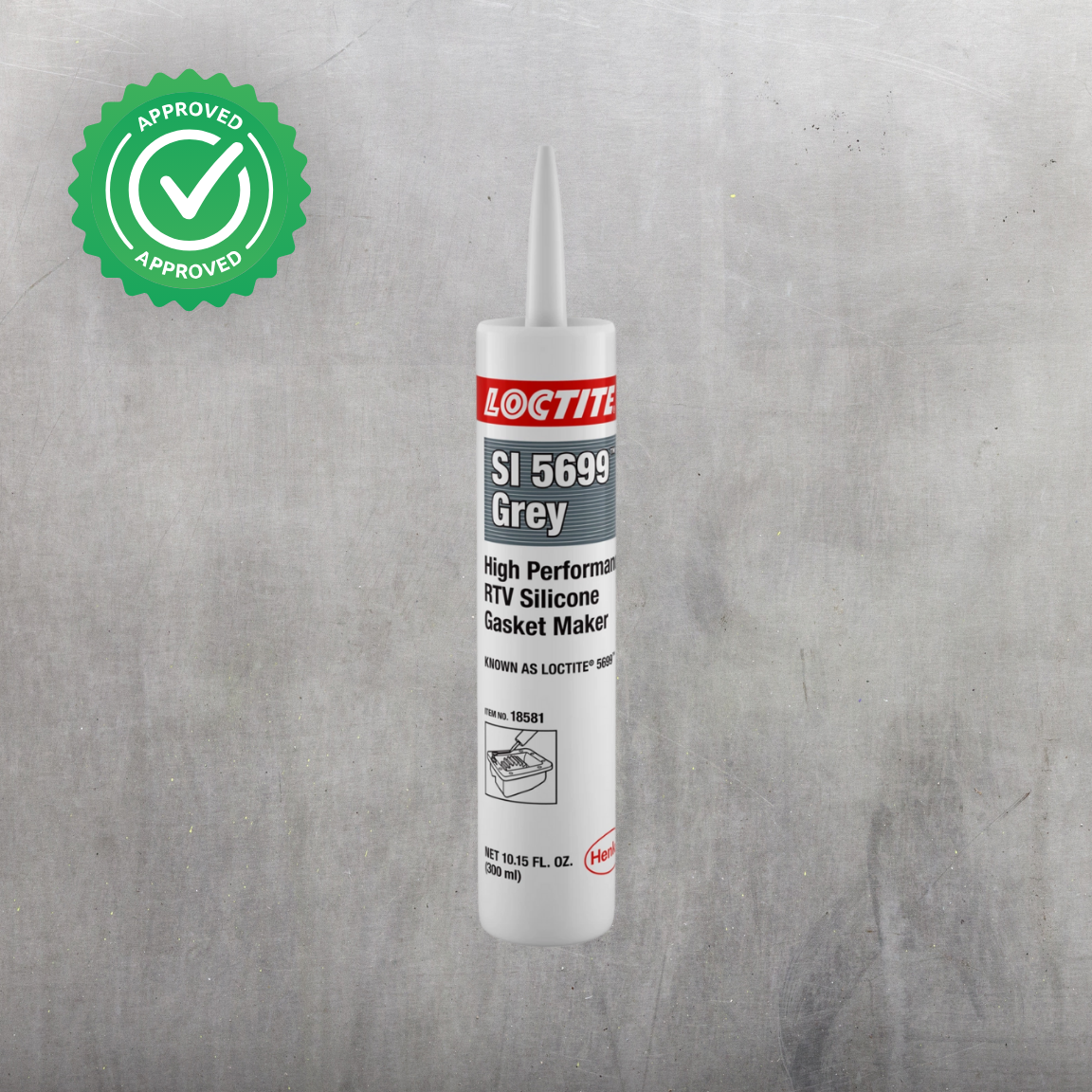LOCTITE® SI 5699 Silicona RTV Gris - Loctite | Resistente a agua glicolada y aceites
