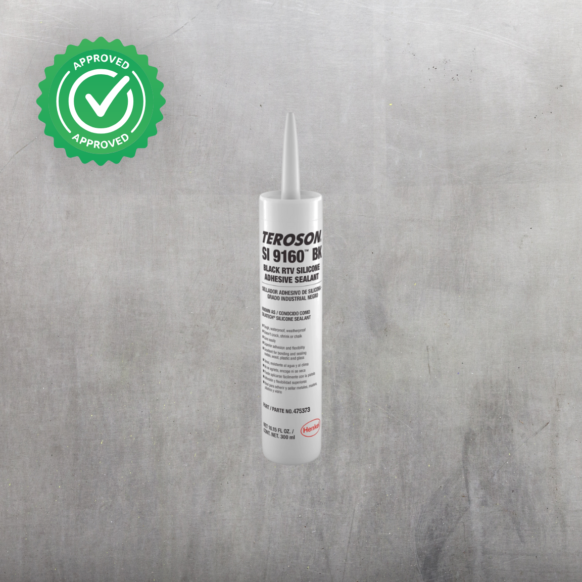 TEROSON® SI 9160 | Sellador de Silicón Antiescurrimiento para Aplicaciones Verticales y Horizontales