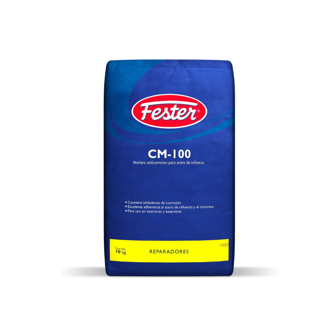 Fester CM-100 mortero anticorrosivo para protección de acero de refuerzo en estructuras de concreto