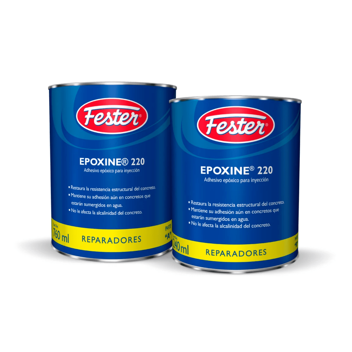 Fester Epoxine 220 resina epóxica viscosidad ultra baja para inyección de grietas capilares