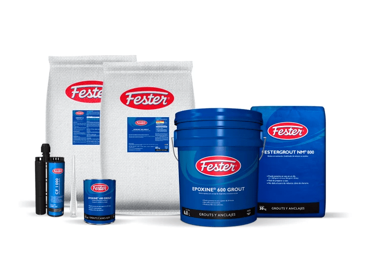 Grouts y anclajes
