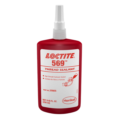LOCTITE® 569 Sellador para Gas - Loctite | Certificado para sistemas presurizados (2000 kPa)
