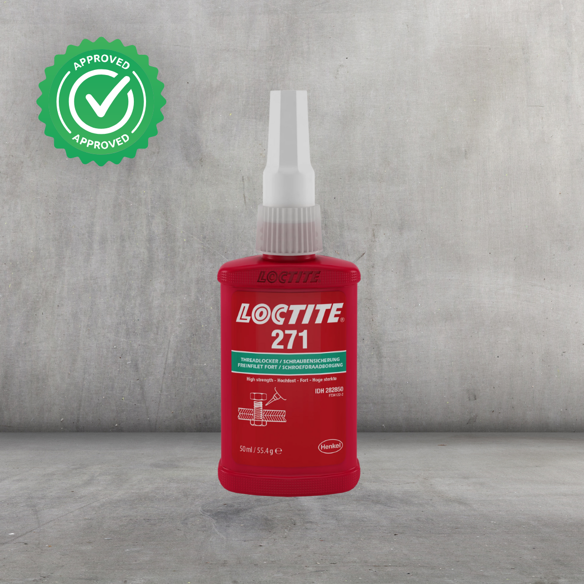 LOCTITE® 271 Fijador de Roscas Rojo | Fijación permanente rápida