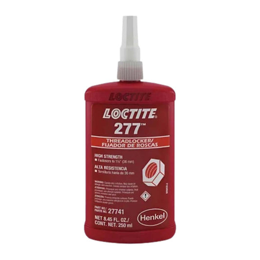 Fijador alta viscosidad pernos robustos Loctite 277