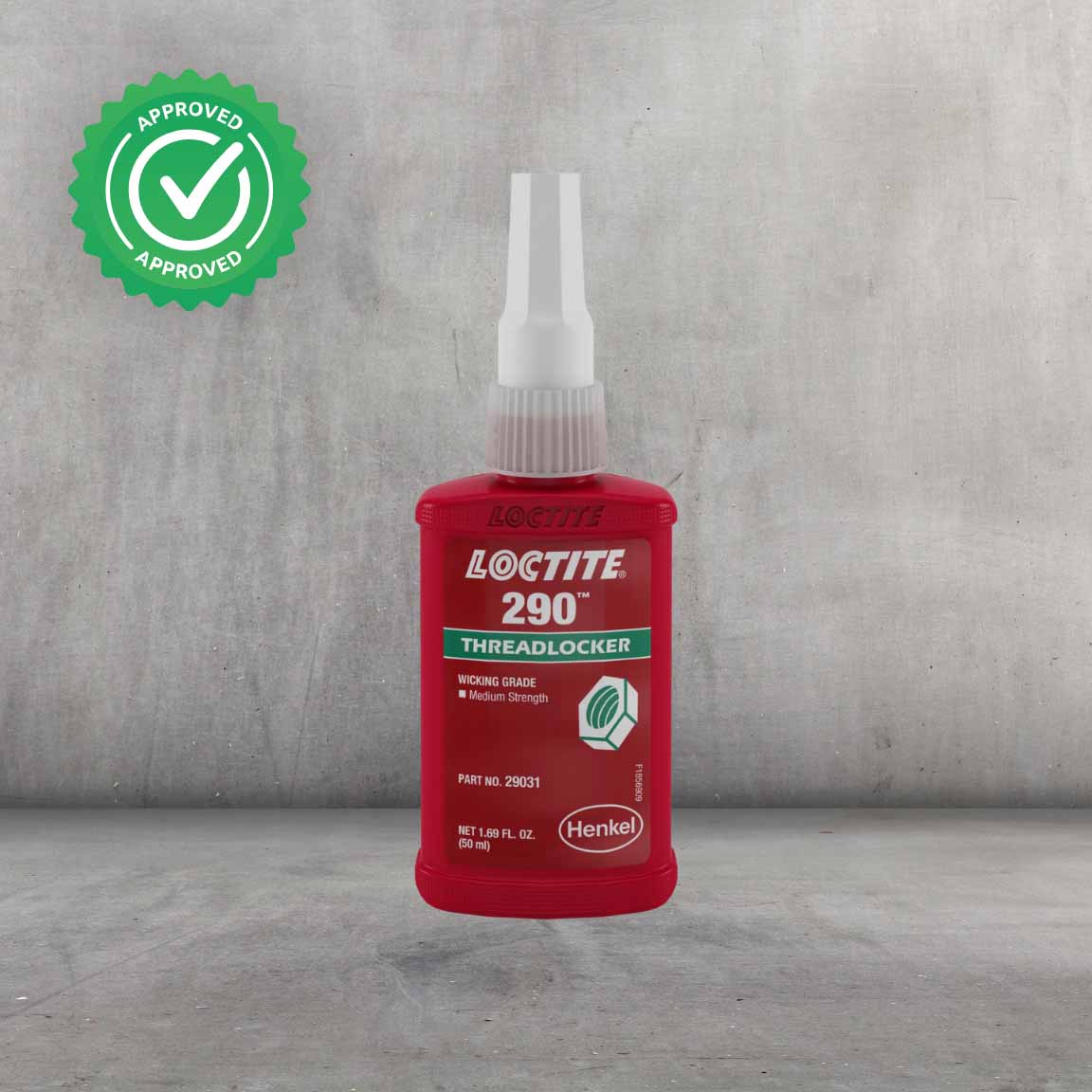 Fijador LOCTITE 290 verde de acción capilar para aplicación en ensambles existentes sin desmontaje