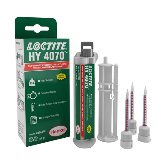 Adhesivo híbrido LOCTITE HY 4070 bicomponente de alto rendimiento para uniones estructurales críticas y rápidas
