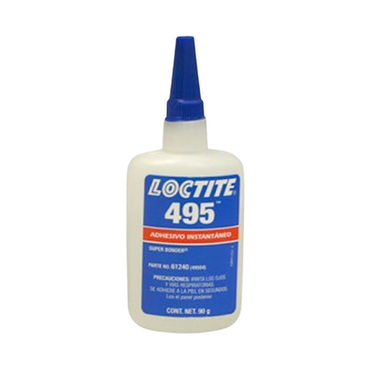 Loctite 495 Adhesivo Instantáneo Versión estándar de baja viscosidad para plásticos y cauchos