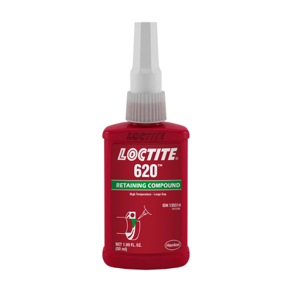 LOCTITE® 620 Retenedor Anaeróbico | Alta resistencia y temperatura (hasta 200°C) para motores y ambientes calientes