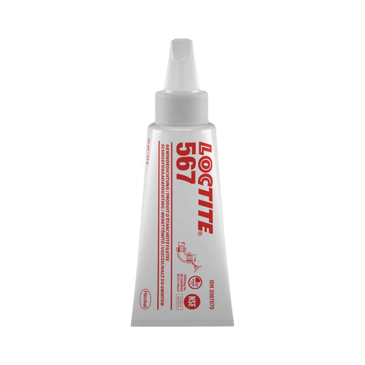 Sellador LOCTITE 567 para tuberías de gran diámetro (hasta M80), alta viscosidad tixotrópica