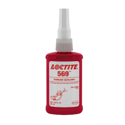 Sellador LOCTITE 569 certificado para sistemas de gas presurizado (2000 kPa), baja viscosidad