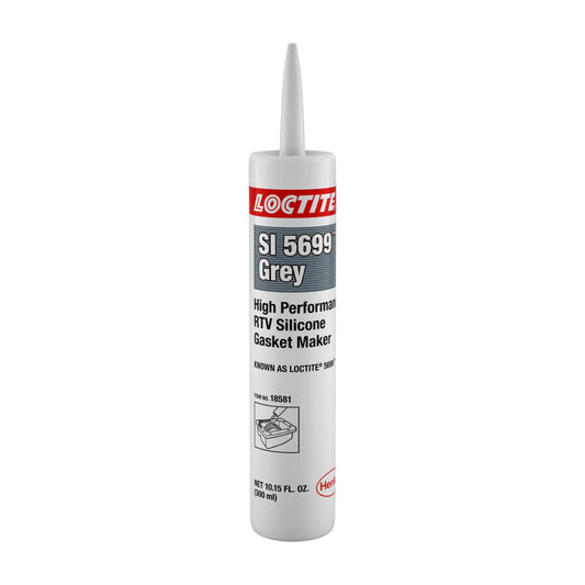  Silicona RTV LOCTITE SI 5699 color gris resistente a agua glicolada y aceites automotrices