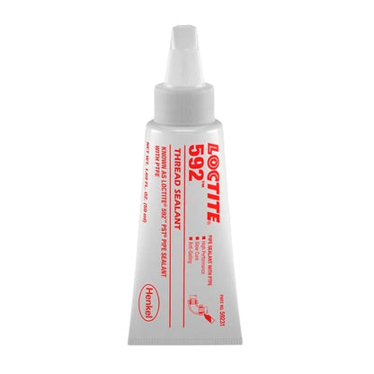 LOCTITE 592 sellador de roscas en pasta para tuberías metálicas resistente a altas temperaturas