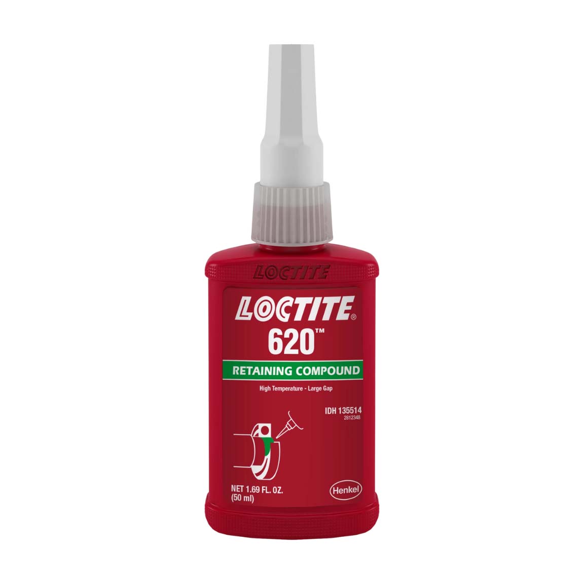 LOCTITE 620 retenedor anaeróbico de alta temperatura para rodamientos y componentes cilíndricos