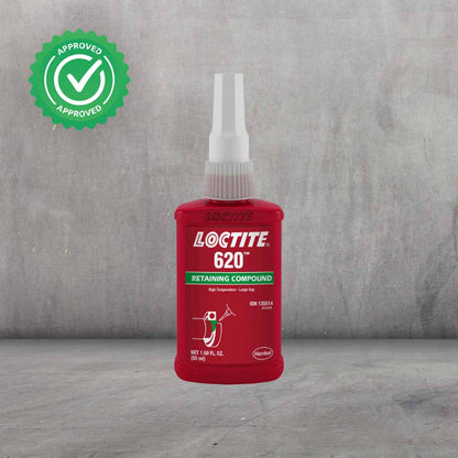 LOCTITE 620 retenedor anaeróbico de alta temperatura para rodamientos y componentes cilíndricos