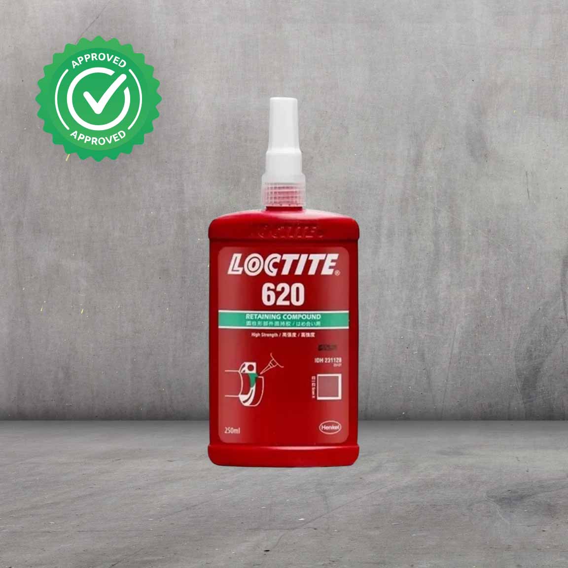LOCTITE 620 retenedor anaeróbico de alta temperatura para rodamientos y componentes cilíndricos