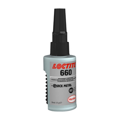 LOCTITE® 660 Relleno Anaeróbico | Pasta de alta viscosidad para reparar ejes, chaveteros y asientos desgastados