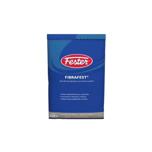 Fester Fibrafest | Microfibra para Refuerzo de Concreto | 100 g