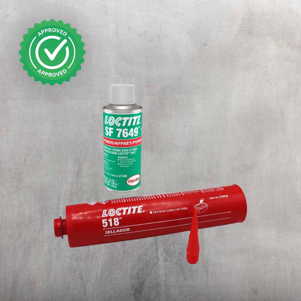 Sellante LOCTITE 515 para juntas de mediana resistencia, proporciona sello inmediato a baja presión
