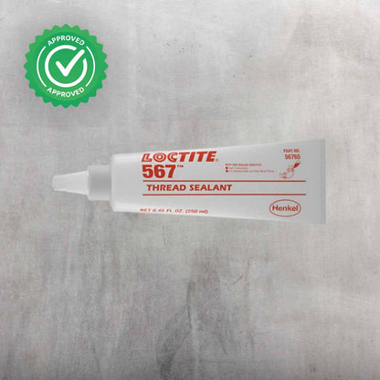 Sellador LOCTITE 567 para tuberías de gran diámetro (hasta M80), alta viscosidad tixotrópica