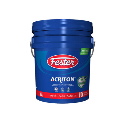 Acriton Green Shield de Fester, impermeabilizante ecológico que reduce la temperatura interior y ahorra energía.