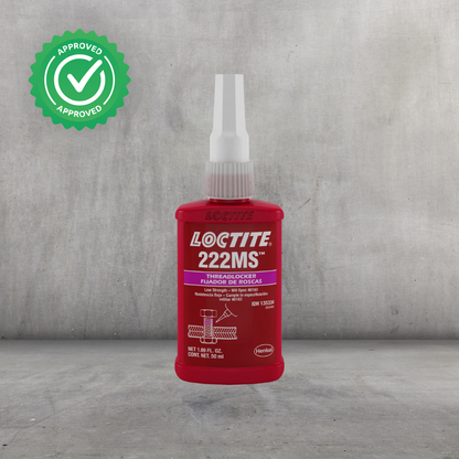 LOCTITE® 222MS Fijador de Roscas Púrpura - Loctite | Para sujetadores delicados (<6mm)