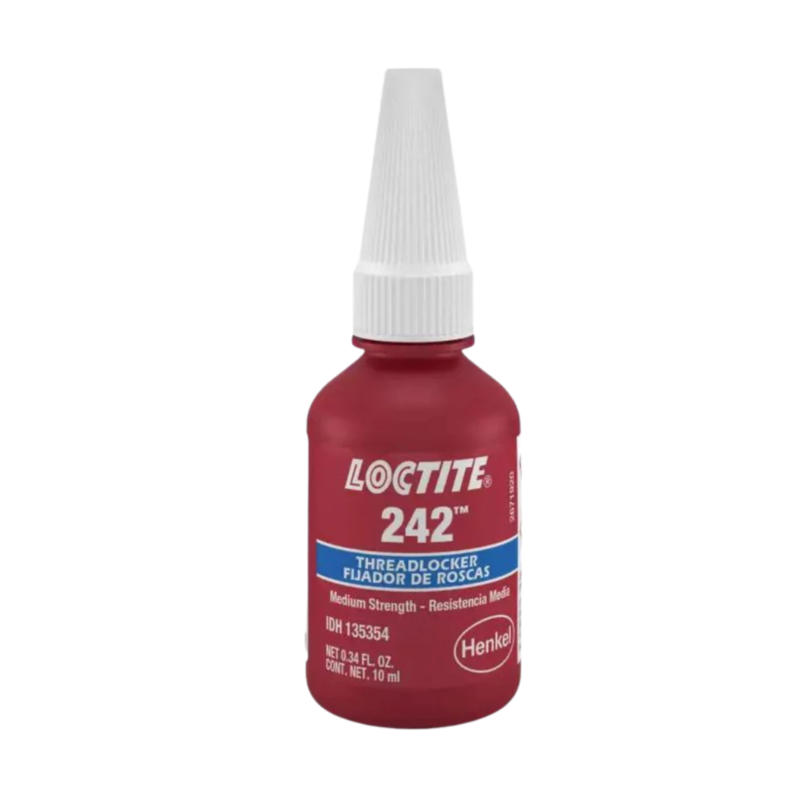 Fijador de roscas LOCTITE 242 azul, resistencia media, con fluorescencia UV para inspección de calidad 2