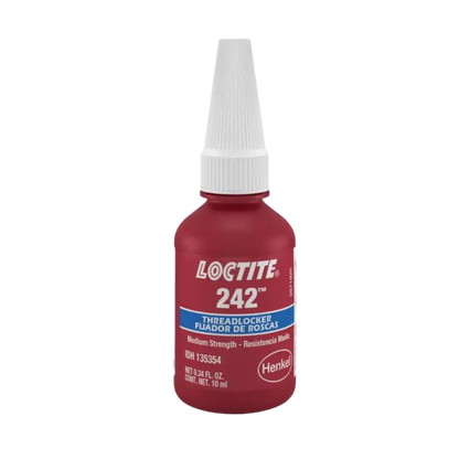 Fijador de roscas LOCTITE 242 azul, resistencia media, con fluorescencia UV para inspección de calidad 2