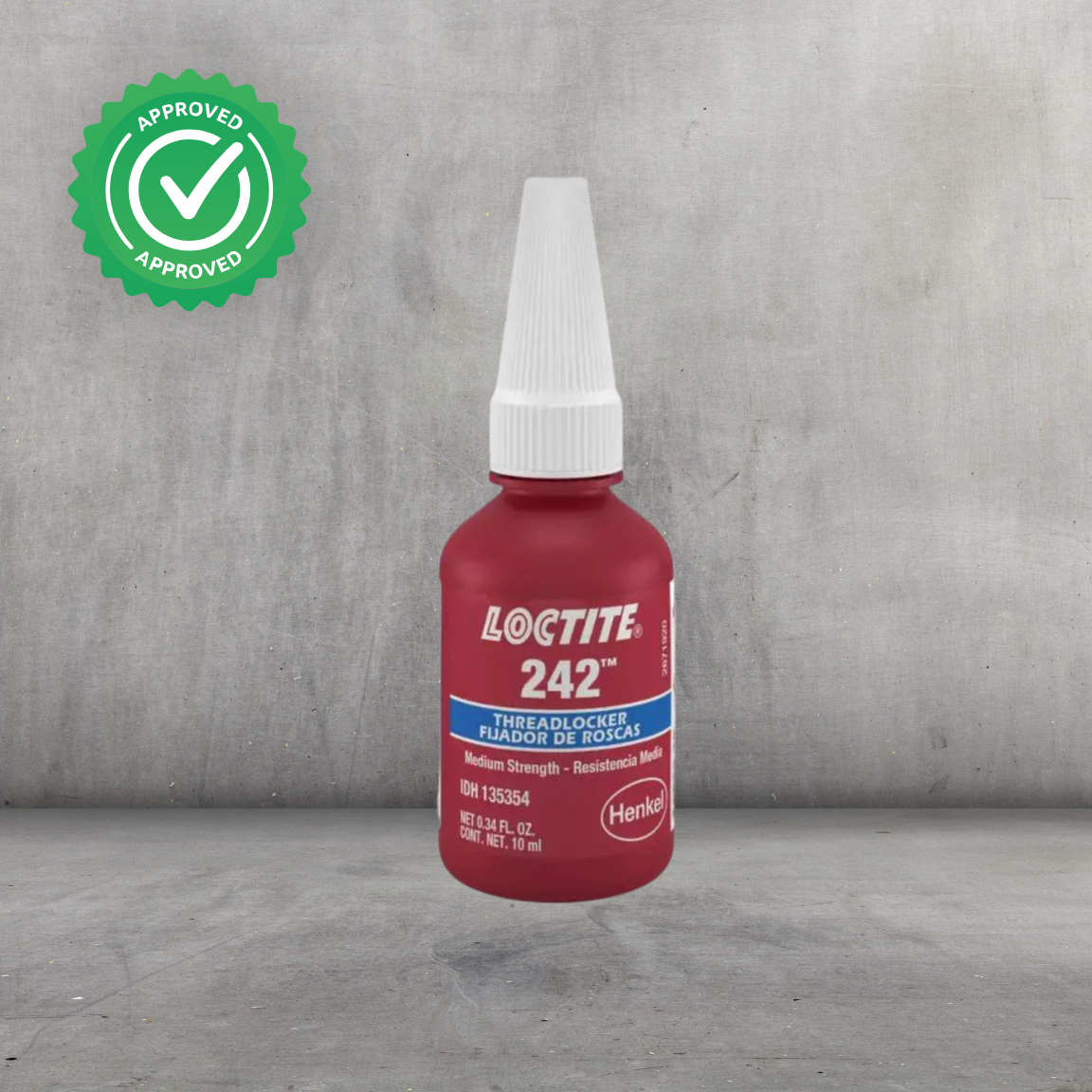 LOCTITE® 242 Fijador de Roscas Azul - Loctite | Fluorescente UV para control de calidad