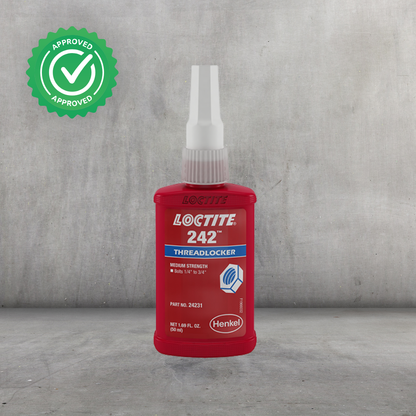 LOCTITE® 242 Fijador de Roscas Azul - Loctite | Fluorescente UV para control de calidad