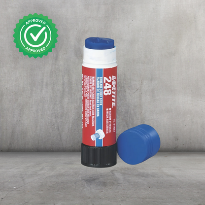 LOCTITE® 248 Fijador de Roscas Azul Stick | Resistencia media en formato semisólido para aplicación limpia y precisa