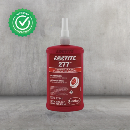LOCTITE® 277 Fijador de Roscas Alta Viscosidad | Para pernos y prisioneros robustos