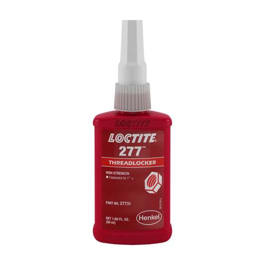  Fijador LOCTITE 277 de alta viscosidad (7000 mPa·s) para pernos y prisioneros de métricas grandes 50 mililitros