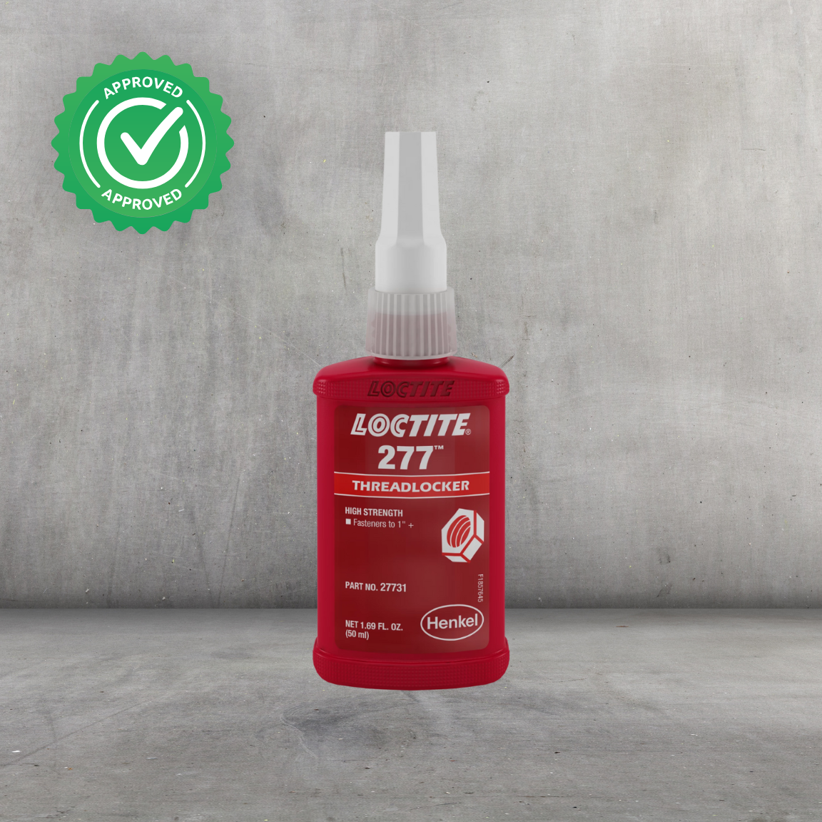 LOCTITE® 277 Fijador de Roscas Alta Viscosidad | Para pernos y prisioneros robustos