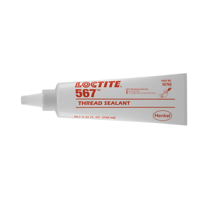 LOCTITE® 567 Sellador para Tuberías - Loctite | Alta viscosidad para roscas hasta M80/R3"