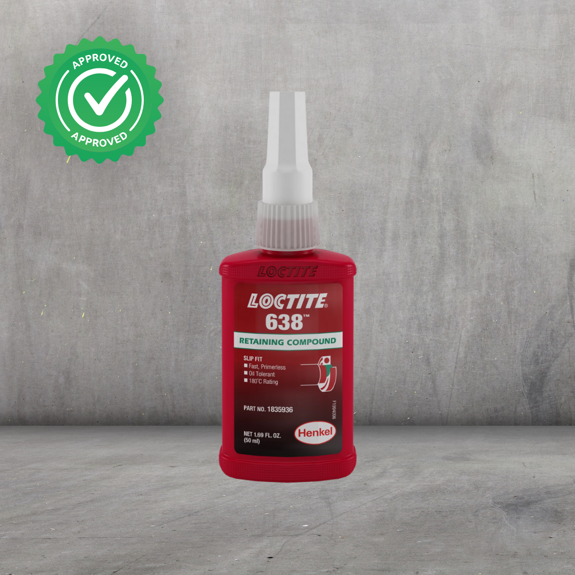 LOCTITE® 638 Retenedor Anaeróbico | Alta resistencia y curado rápido para componentes cilíndricos de alta carga