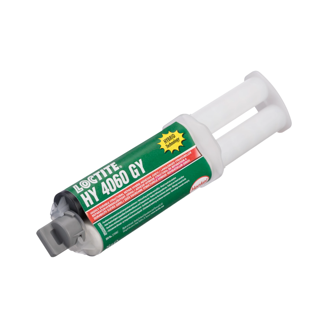 Adhesivo híbrido LOCTITE HY 4060 bicomponente, combina velocidad de cianoacrilato con resistencia de epoxi