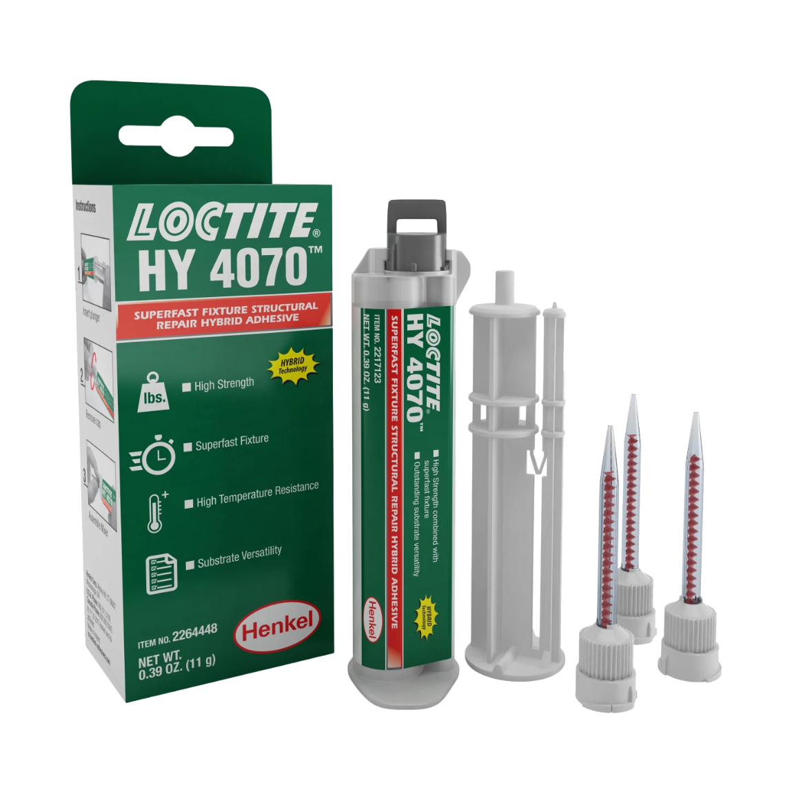 Adhesivo híbrido LOCTITE HY 4070 bicomponente de alto rendimiento para uniones estructurales críticas y rápidas