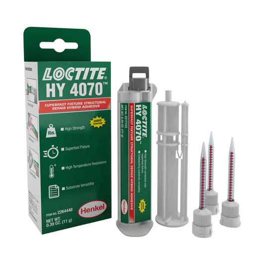 Adhesivo híbrido LOCTITE HY 4070 bicomponente de alto rendimiento para uniones estructurales críticas y rápidas