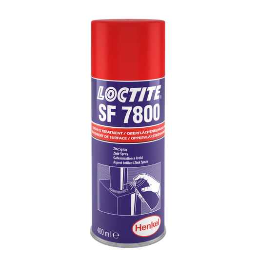 Recubrimiento LOCTITE SF 7800 en spray de zinc y aluminio para protección catódica de metales