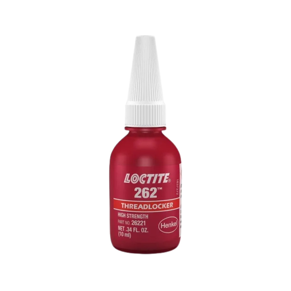 LOCTITE® 262 Fijador de Roscas Rojo | Alta resistencia, curado rápido para producción y reparaciones permanentes