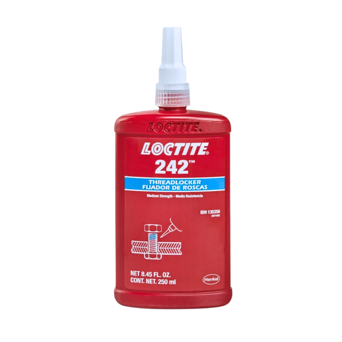 LOCTITE® 242 Fijador de Roscas Azul - Loctite | Fluorescente UV para control de calidad