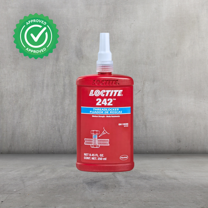 LOCTITE® 242 Fijador de Roscas Azul - Loctite | Fluorescente UV para control de calidad